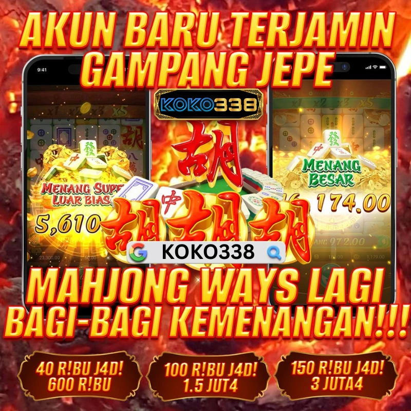 KOKO338 | Demo Akun Slot Mahjong Ways 3 PGSOFT Resmi Daftar Akun Slot Demo Terbaru 2025